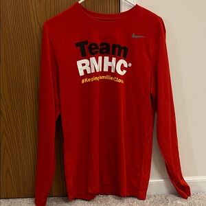 Nike Red Team RMHC Long Sleeve Shirt